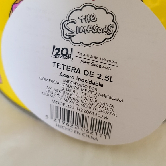 THE SIMPSONS TEA KETTLE EXCLUSIVE MEXICO - Picture 3 of 7